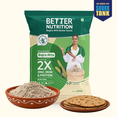 Biofortified Sprouted Bajra Atta / Pearl Millet Flour