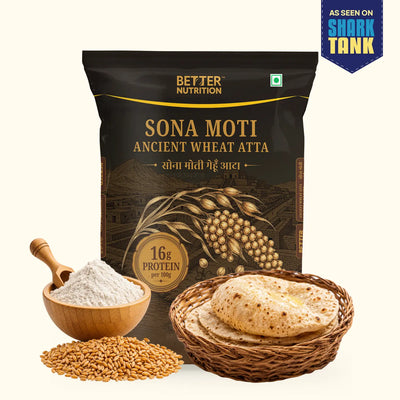 SonaMoti Ancient Wheat Atta | Sonamoti Gehu Atta
