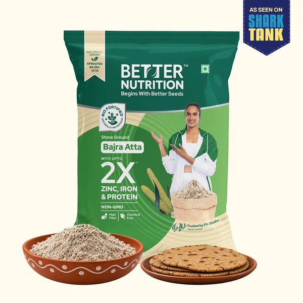 Biofortified Sprouted Bajra Atta / Pearl Millet Flour