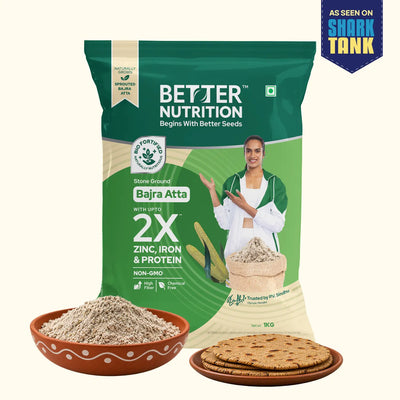 Biofortified Sprouted Bajra Atta / Pearl Millet Flour