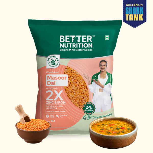Biofortified Masoor Dal | Unpolished Masoor Dal