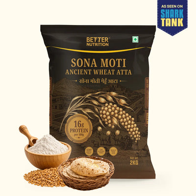 SonaMoti Ancient Wheat Atta | Sonamoti Gehu Atta
