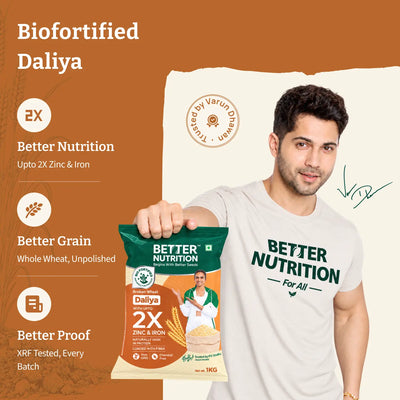 Biofortified Daliya / Broken Wheat