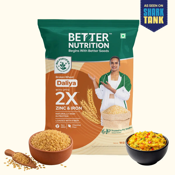 Biofortified Daliya / Broken Wheat