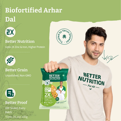 Biofortified Arhar Dal / Toor Dal