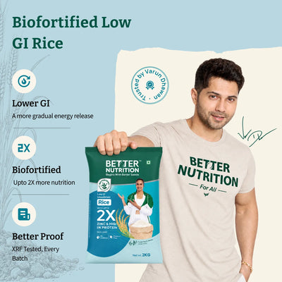 Biofortified Low GI Rice / Chawal
