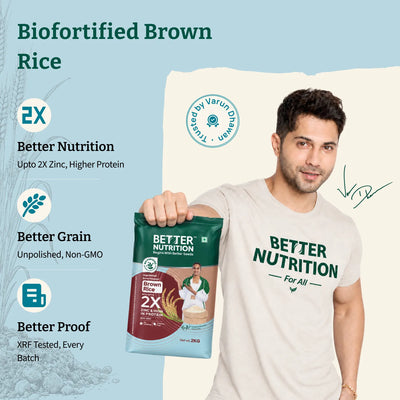 Biofortified Brown Rice