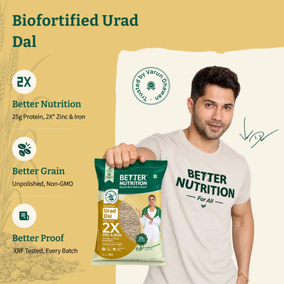 Biofortified Urad Dal | Unpolished Urad Dal
