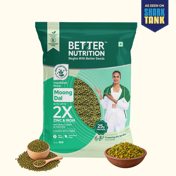 Biofortified Moong Dal Whole | Unpolished Moong Dal Whole