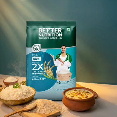 Biofortified Low GI Rice / Chawal